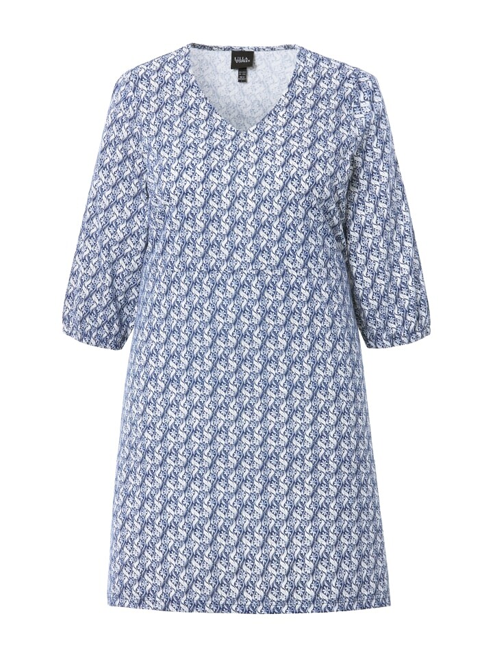 

Платье до колена Ulla Popken Jerseykleid, цвет tintenblau