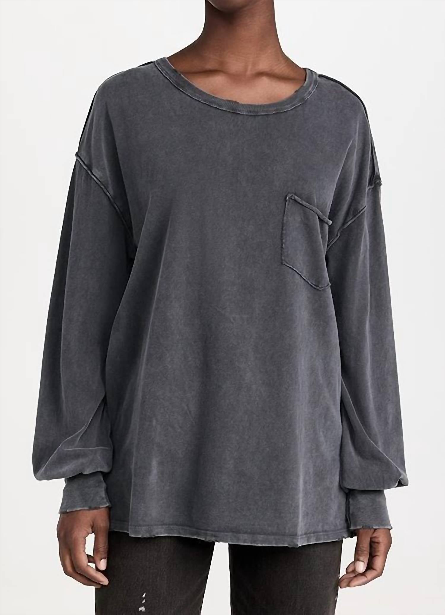 

Футболка Fade Into You в металлическом стиле Free People, metal stiletto