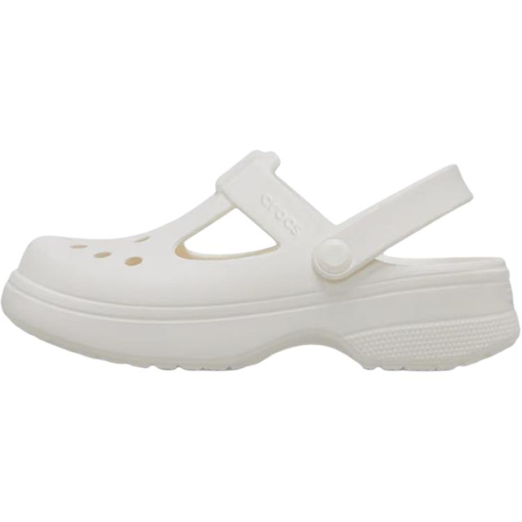 

Классические противоскользящие износостойкие низкие детские сандалии Clog Kids' Crocs, белый