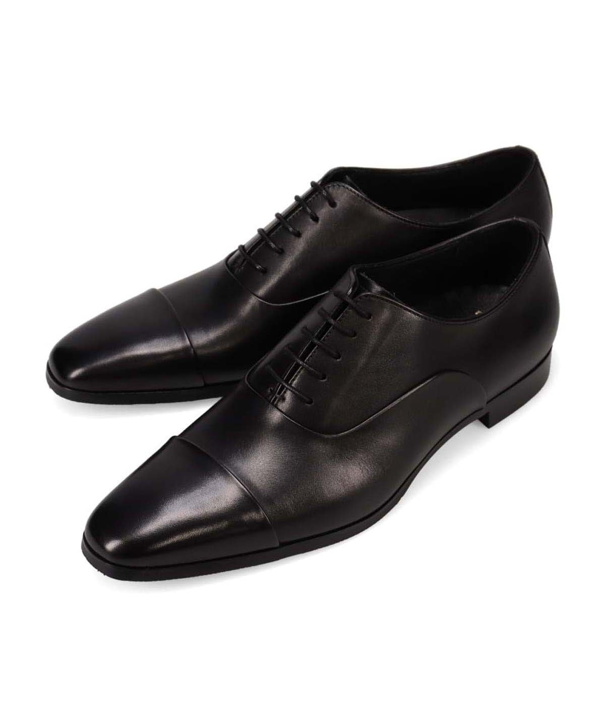 Реабилитационные туфли Madras, туфли Inner Wing Straight Tip Dress Shoes. Madras, black