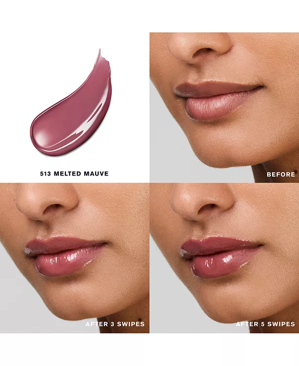 Чистый цветной тающий блеск для губ Glossstick Estée Lauder, melted mauve — фото 3
