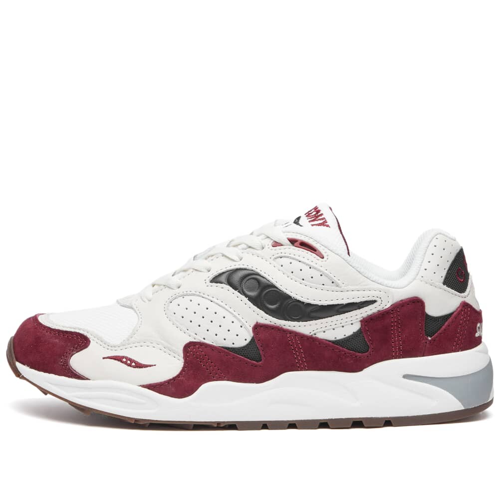 

Кроссовки Saucony Grid Shadow 2, белый/темно-красный