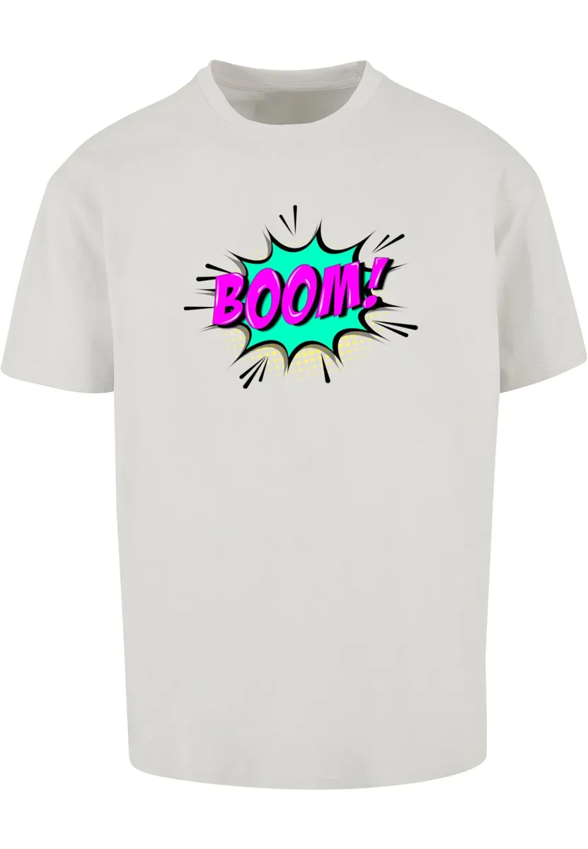 

Футболка Merchcode "Мужская футболка оверсайз Merchcode BOOM Comic Heavy", цвет Lightasphalt