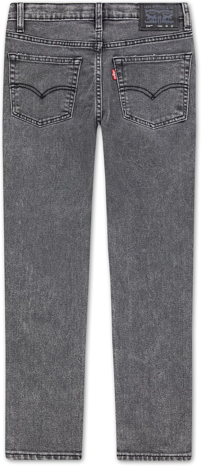 Джинсы Levi's Boys 510 Skinny Fit Destructed, Far Far Away — фото 2