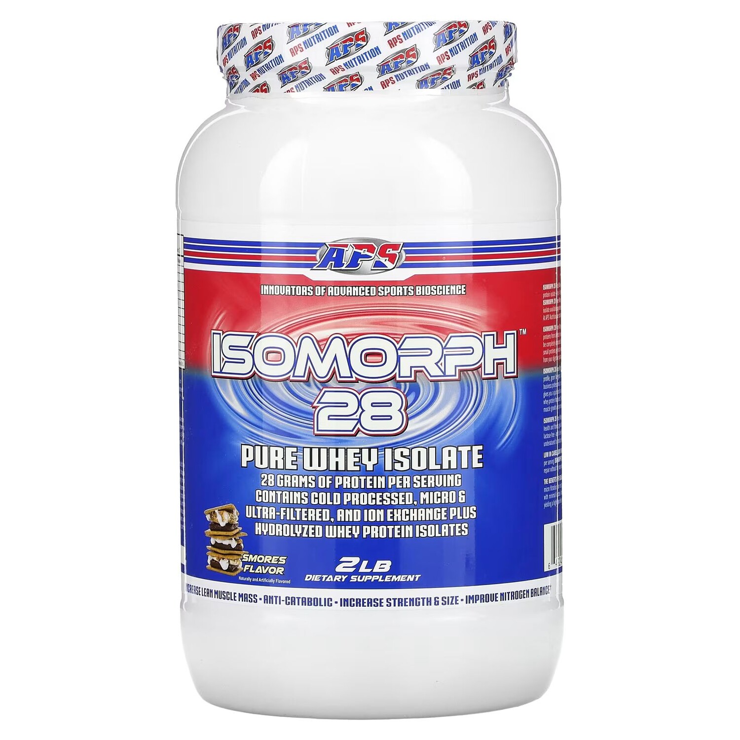 

Isomorph 28, Чистый сывороточный изолят, Smores, 2 фунта Aps