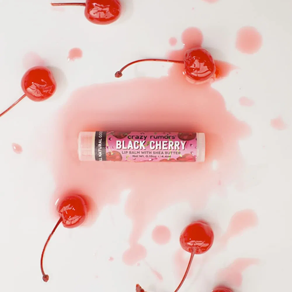 Натуральный веганский бальзам для губ «Black Cherry» 4 г от Crazy Rumors Crazy Rumors — фото 3