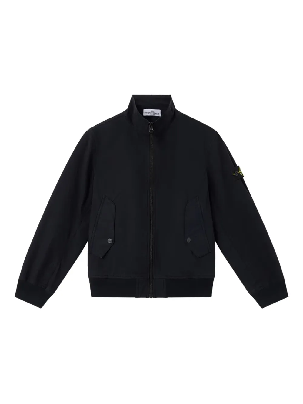 

Куртка на молнии Stone Island Junior, черный