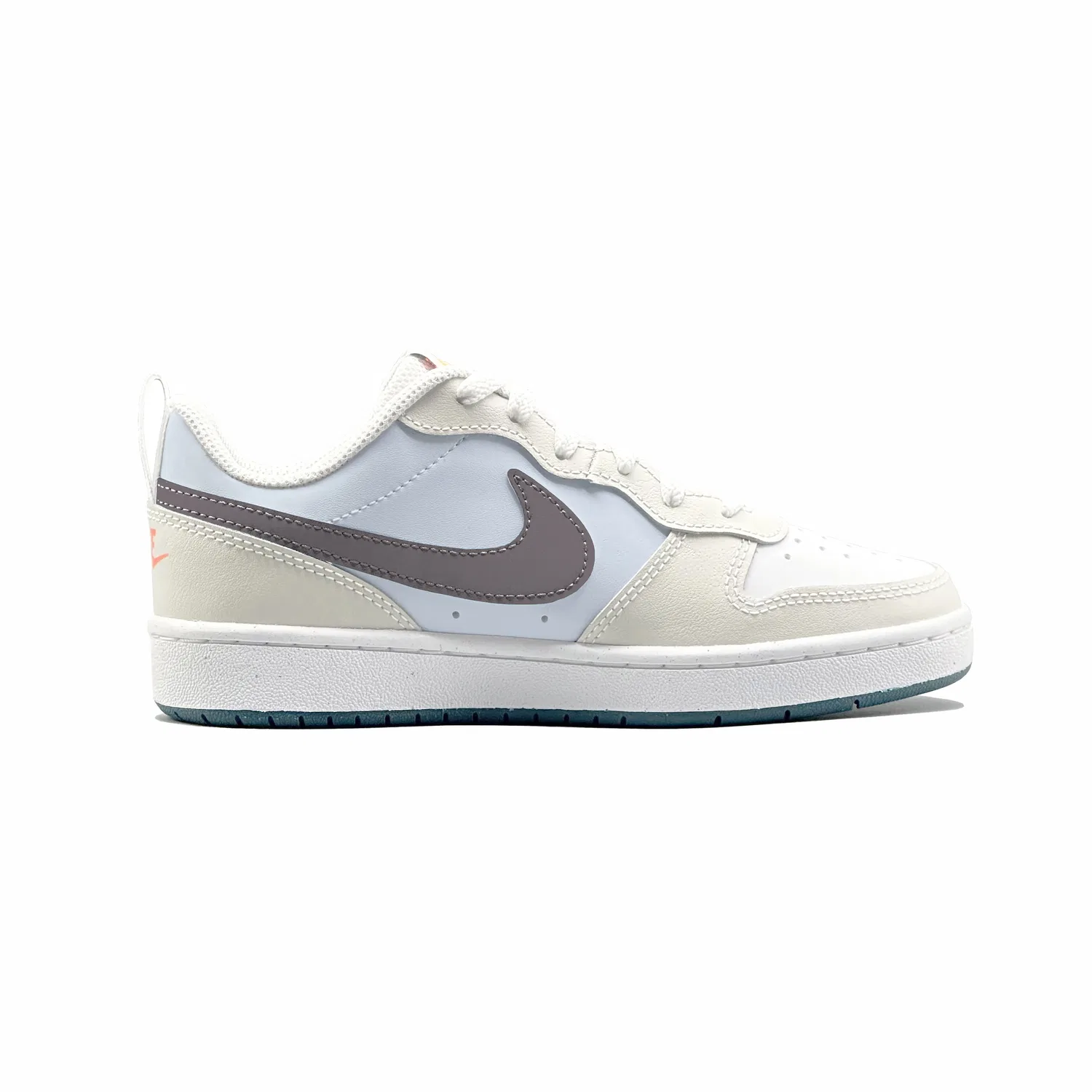 Кроссовки для скейтбординга Court Borough 2 Kids, унисекс Nike, Light Blue — фото 3