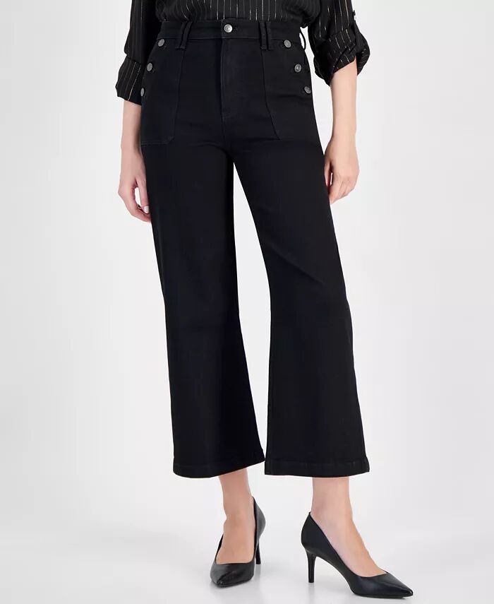

Женские однотонные укороченные джинсы Sailor Nautica Jeans, черный