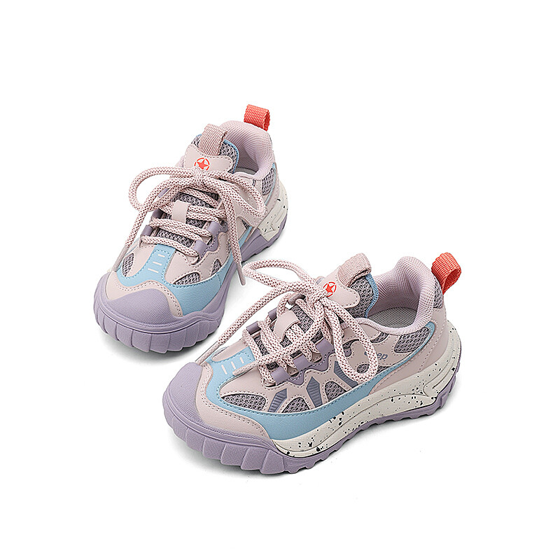 Кроссовки Jeep Kids Lifestyle Shoes Kids Low-top Pink/purple, фиолетовый — фото 3