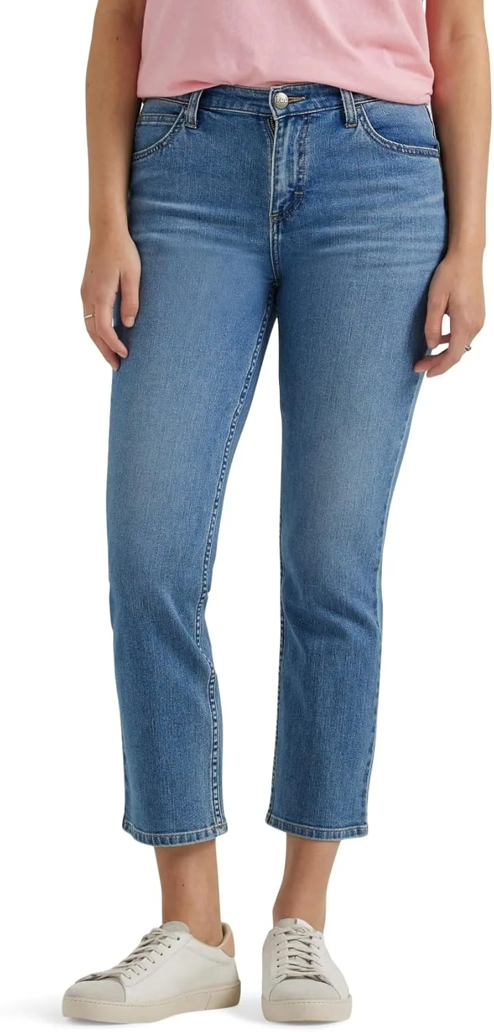 

Lee Женские легендарные джинсы-капри 23"