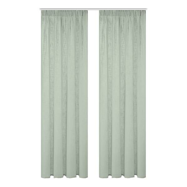 

Штора Home Wohnideen Softy 2 шт, 140x225x1 см цвет salbei