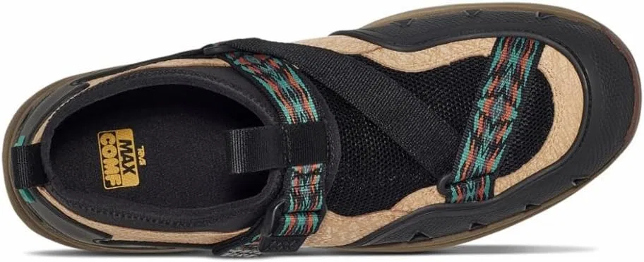 Мужские ботинки Teva Zapatilla Revive '94 Mid для треккинга и походов, Black Brown — фото 4