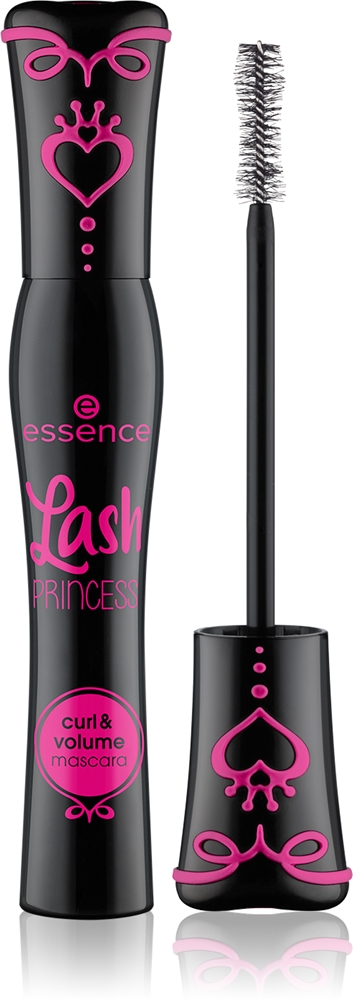 

Тушь для ресниц Lash Princess, придающая объем и подкручивающая ресницы Essence, atspalvis black 12 мл