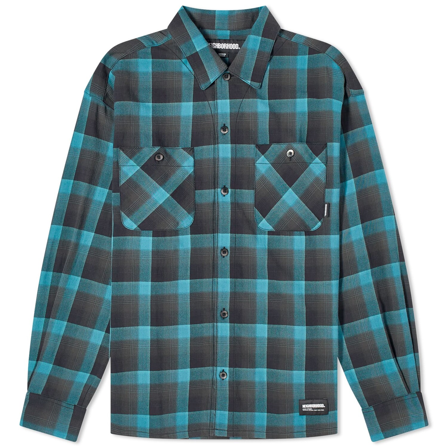 

Рубашка Neighborhood Half Hombre Checked, синий