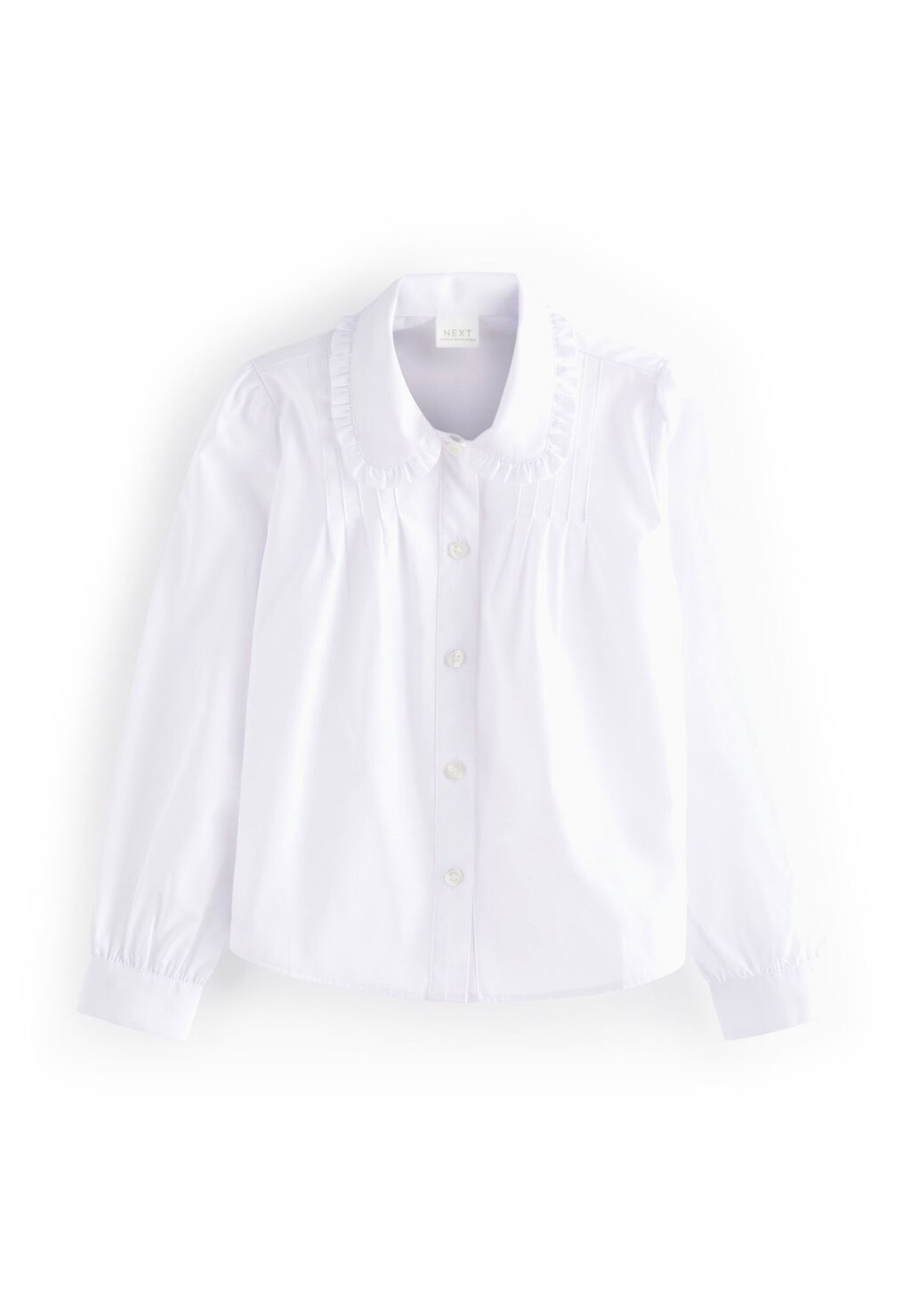 

Блузка на пуговицах Long Sleeve Pretty Collar School Shirt Next, белая