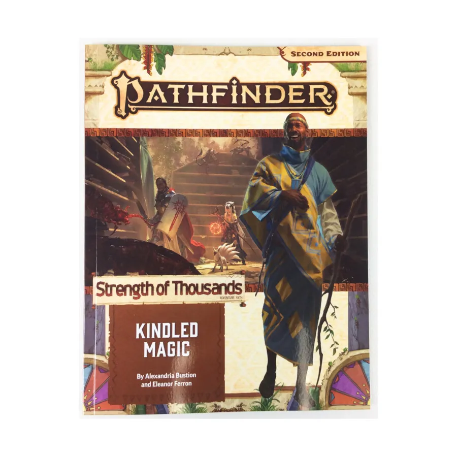 

#169 "Strength of Thousands #1 - Kindled Magic", Pathfinder Roleplaying Game (2nd Edition) - Adventure Path #145 - #174, мягкая обложка