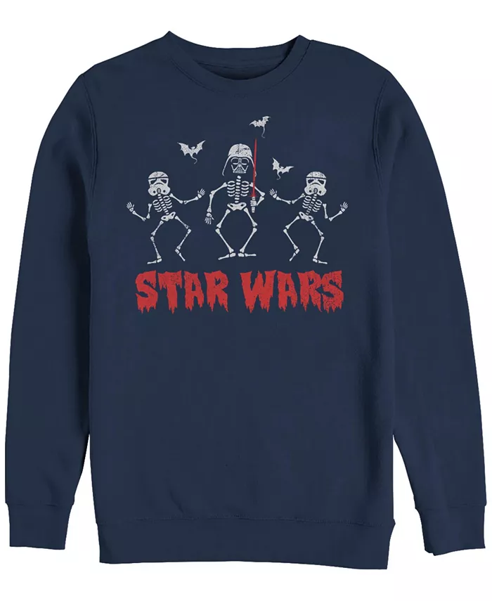 

Мужской флисовый свитшот Star Wars Creep Wars Crew Fifth Sun, синий