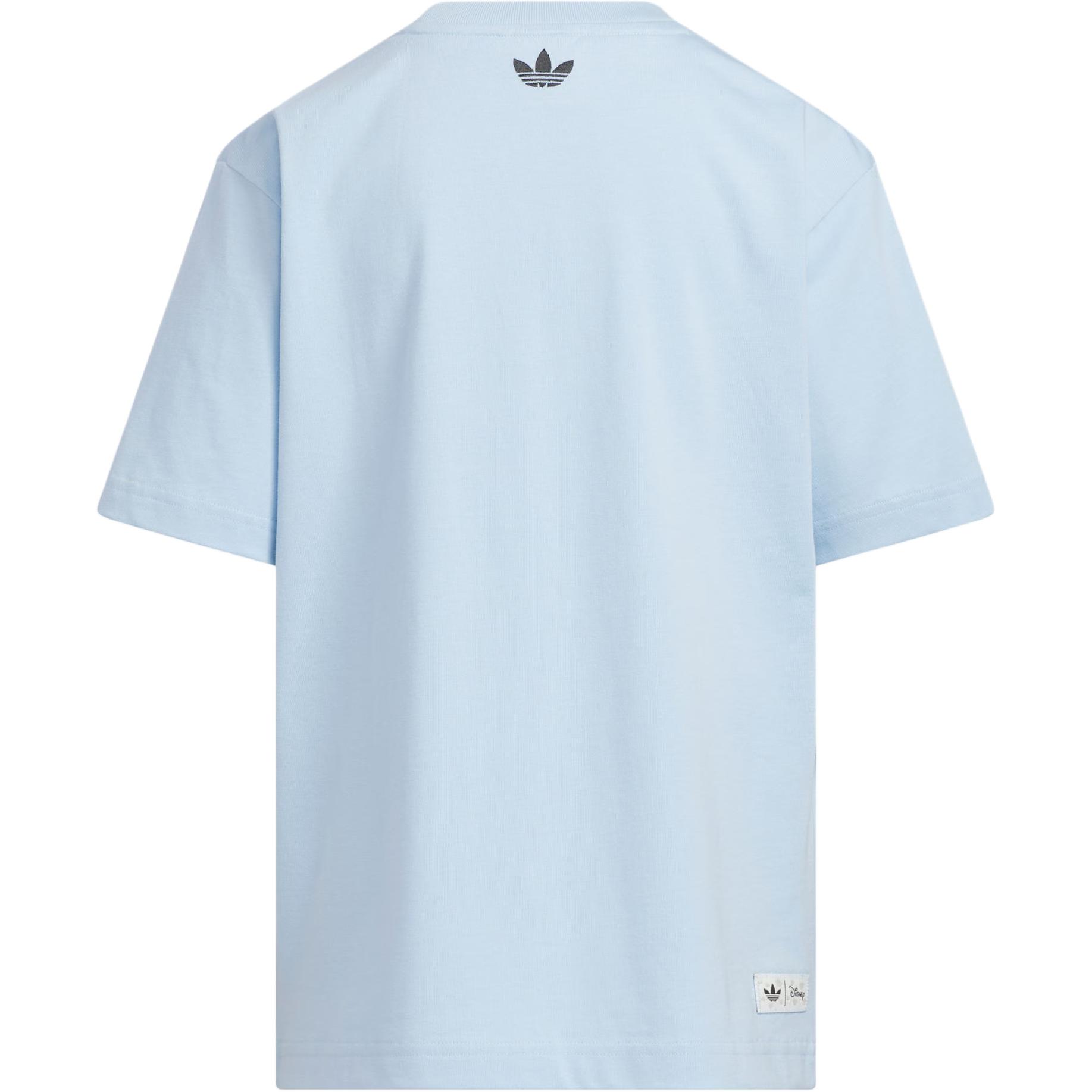 Футболка с коротким рукавом ss25 для детей Adidas Originals, синий — фото 3