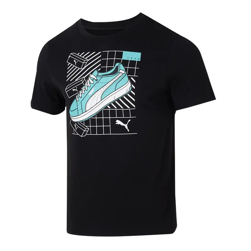 

Футболка graphics с принтом для мужчин PUMA, черный