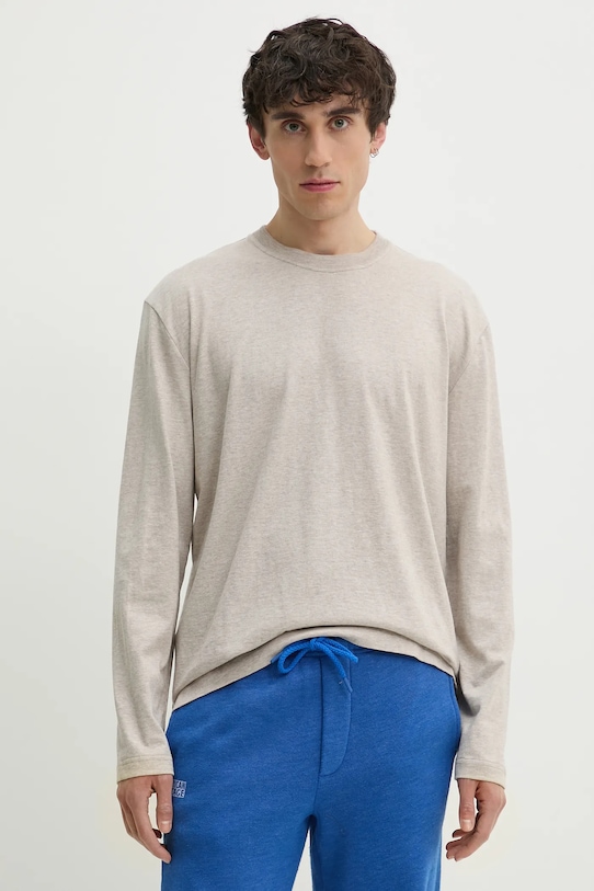 

Хлопковая толстовка SAPARKER Samsoe Samsoe, серый