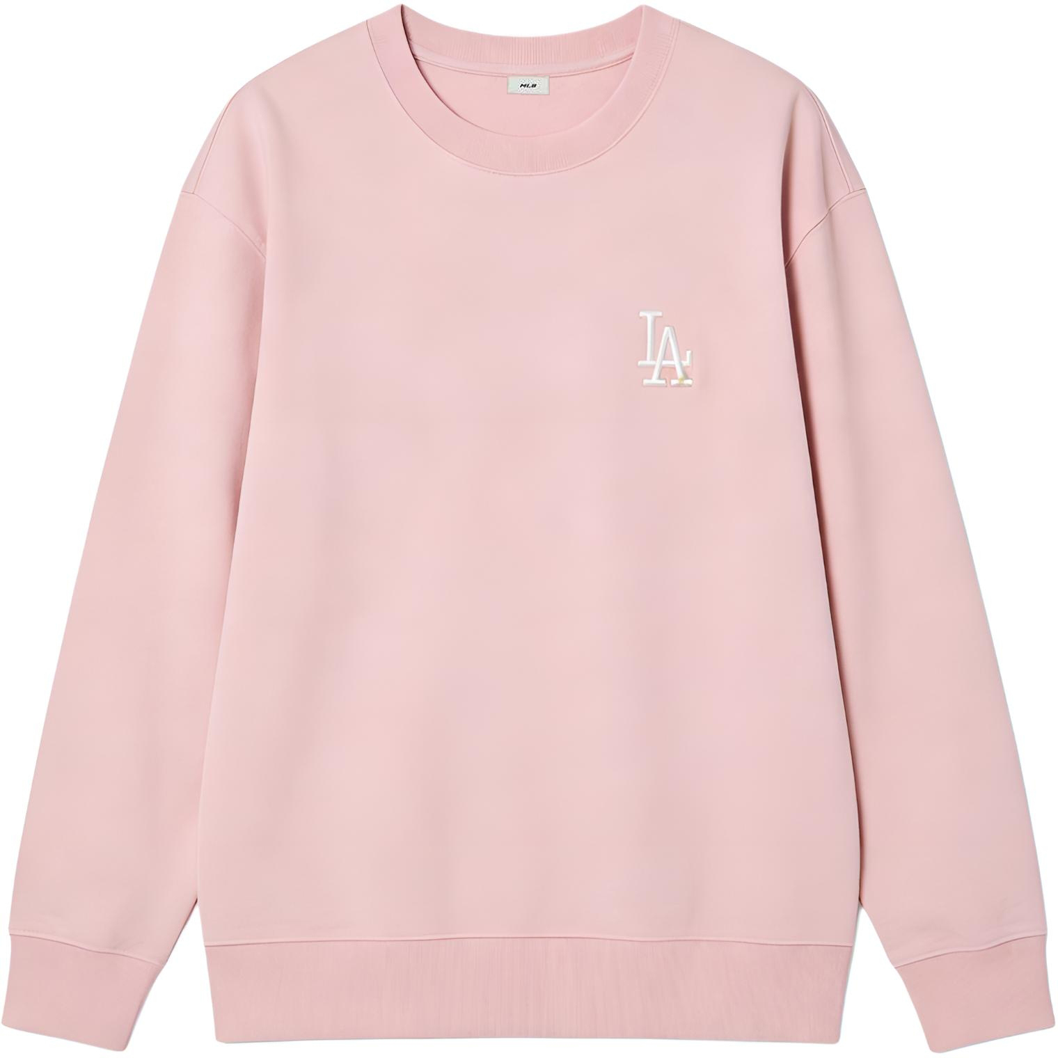 

MLB Свитшоты Unisex Los Angeles Dodgers/Light Pink Crew Neck Moderate Others