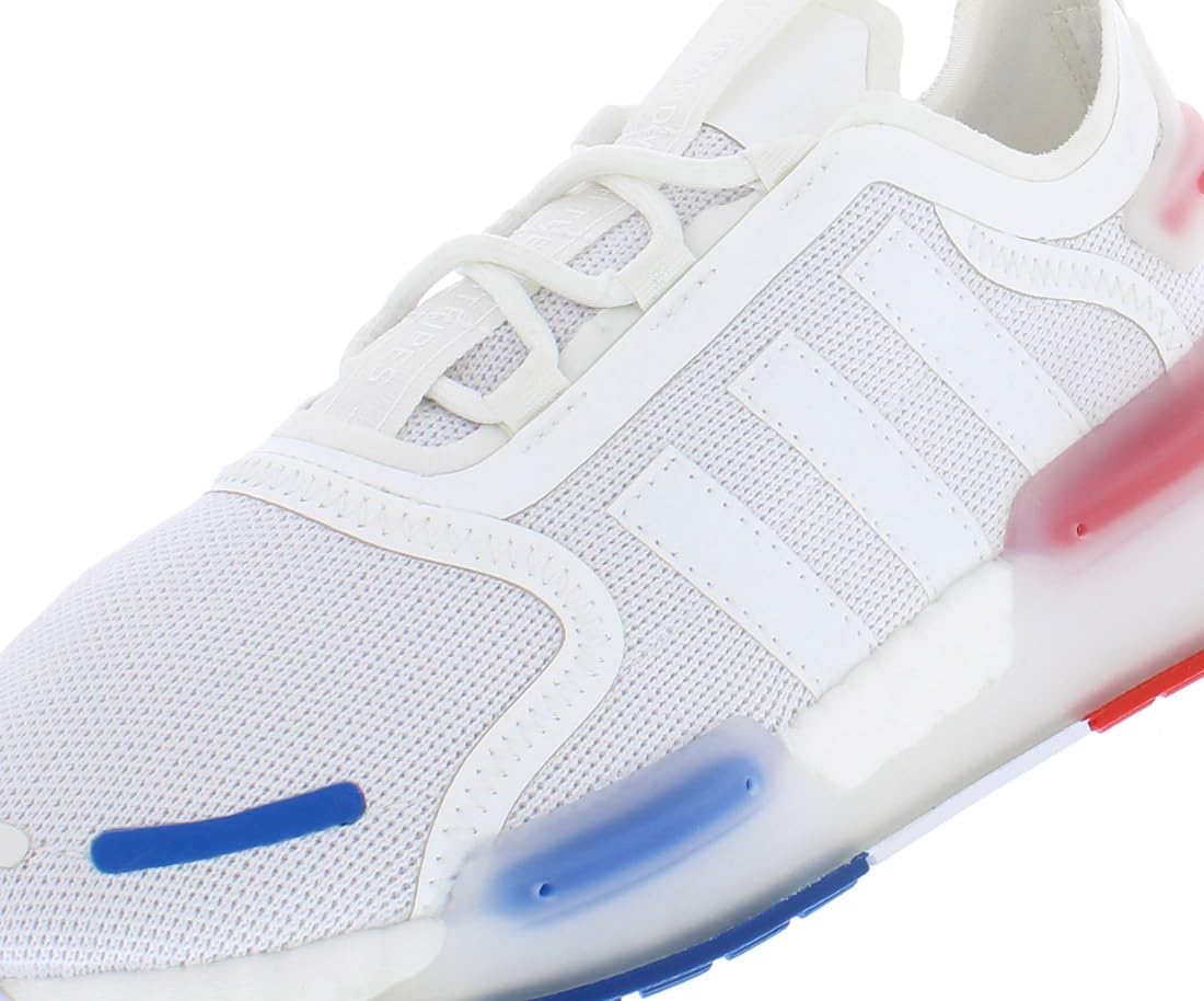 Кроссовки adidas NMDV3 для мальчиков, белый/красный/синий — фото 2