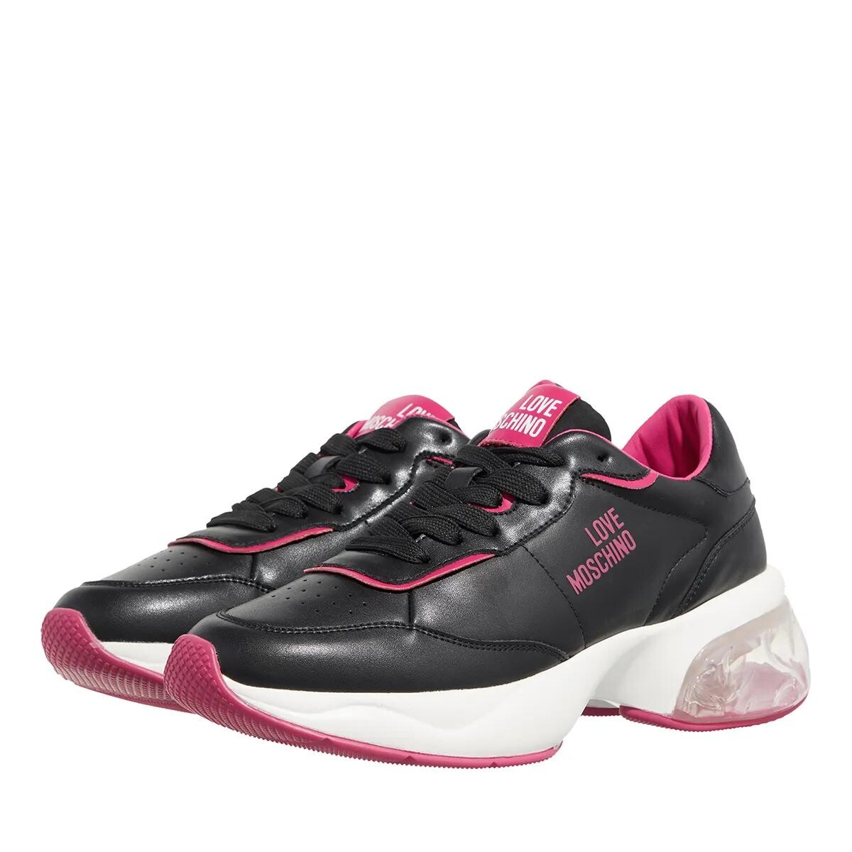 

Кроссовки crystal love donna nero+magenta+nero Love Moschino, черный