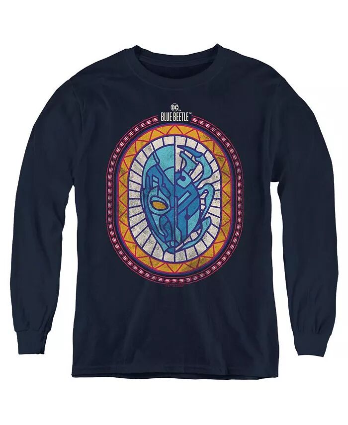 

Толстовка с длинным рукавом Reyes Courage для мальчиков Blue Beetle, синий