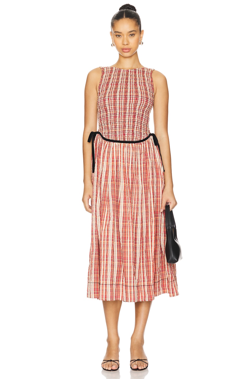 

Платье миди nightingale Free People, красный