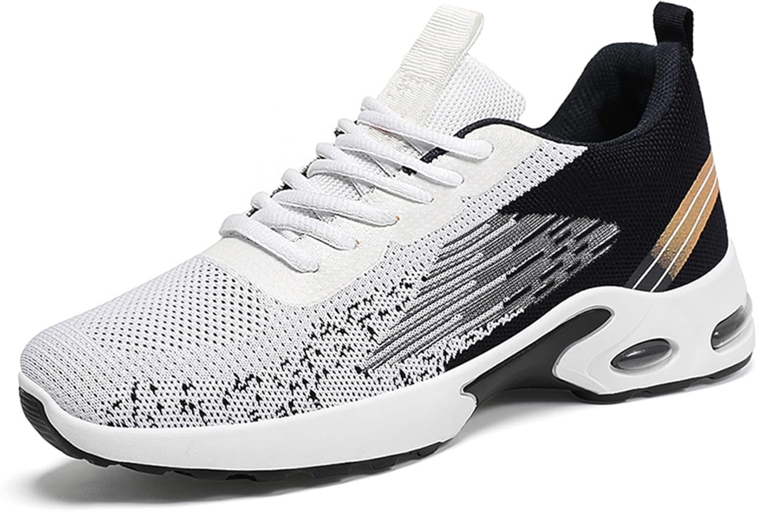 

Мужские прогулочные туфли с поддержкой - легкие кроссовки, дышащие ортопедические Generic, черный