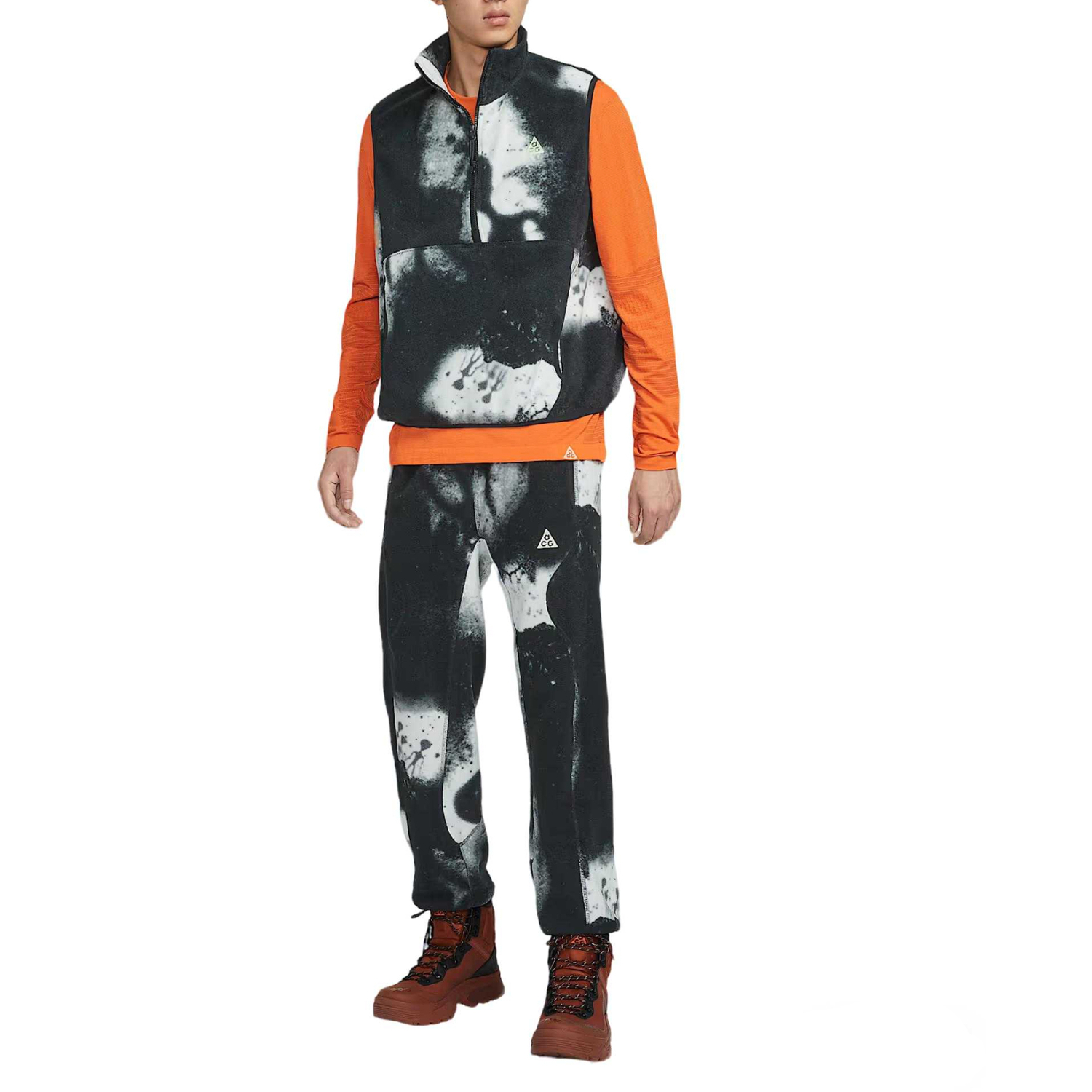 ACG Wolf Tree Vests Мужские Coal Black/Black/Mountain White Nike, черный/белый — фото 3
