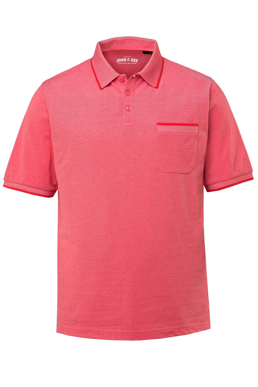 

Рубашка поло John F. Gee Shirt, цвет light red