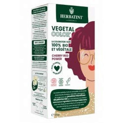 

VeGeTal Color Bio Вишневый красный 100г, Herbatint