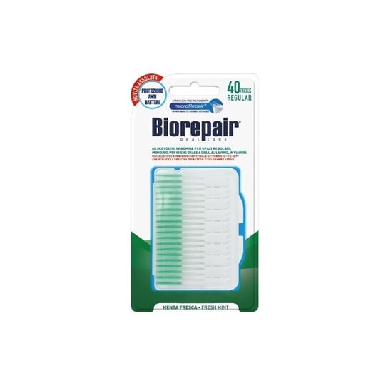 

Биорепайр, стандартные резиновые межзубные зубочистки, 40 шт., Biorepair