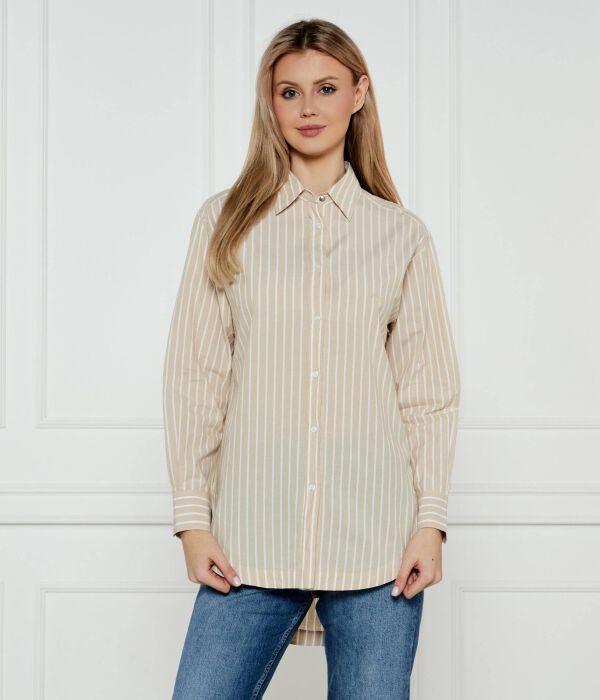 

Рубашка c_bostucci_8 Loose fit Boss Orange, желтый