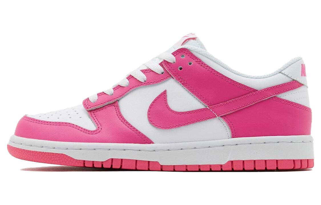 Женские кроссовки для скейтбординга Nike Dunk, White/Pink