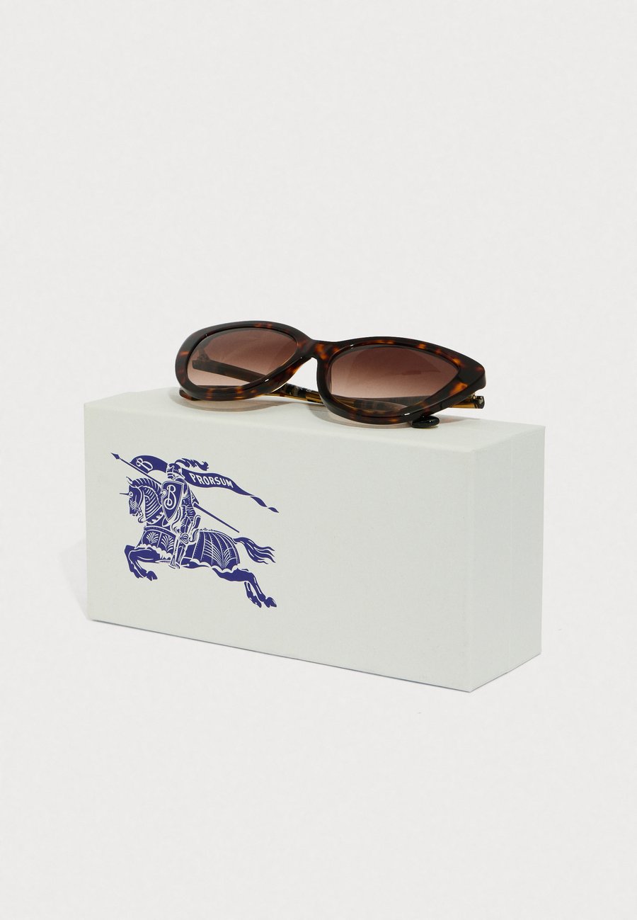 Солнцезащитные очки Burberry Sunglasses, Dark Havana/Brown/Dark Brown — фото 3