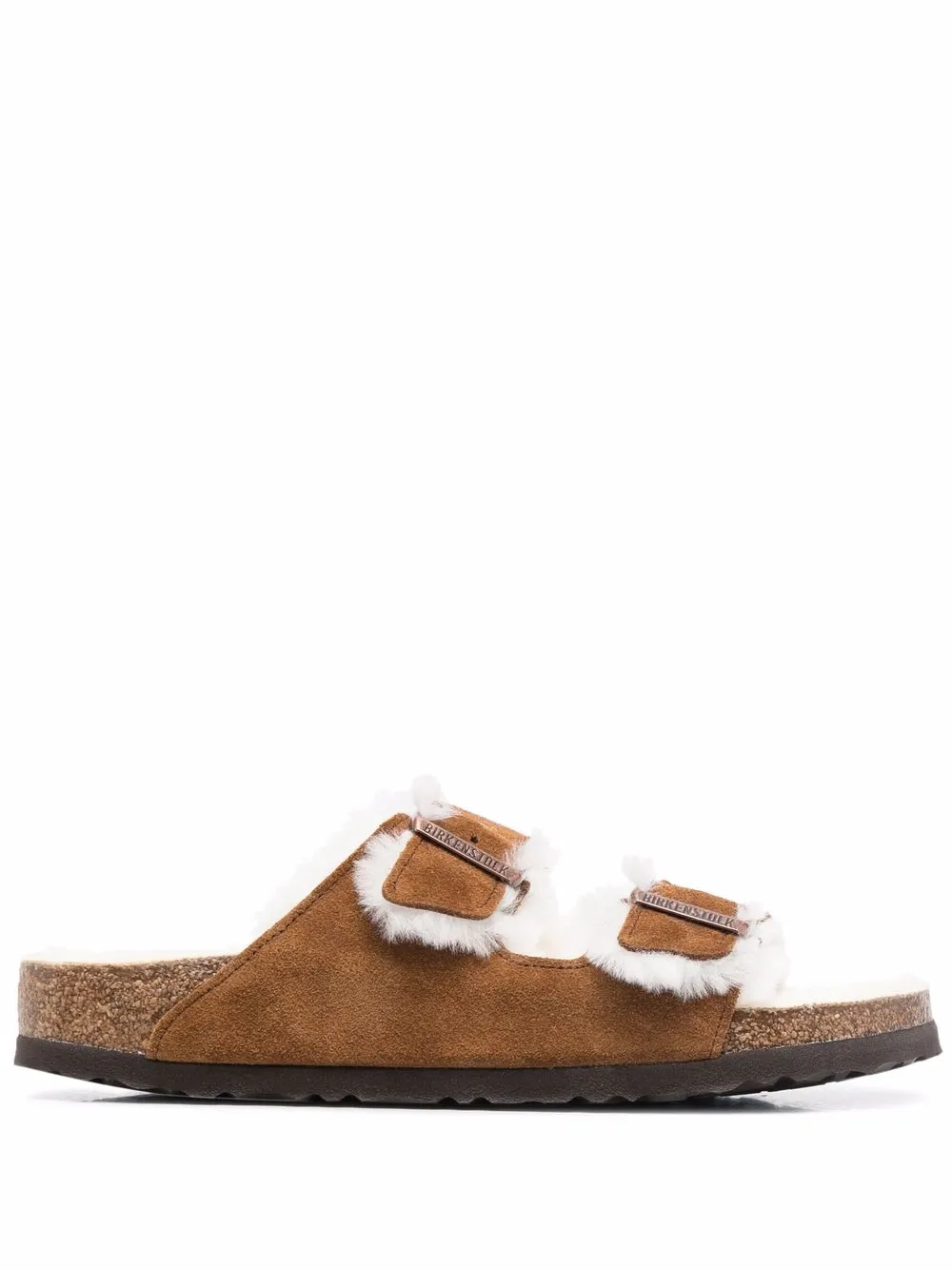 

Сандалии Arizona с меховой подкладкой BIRKENSTOCK, нейтральный