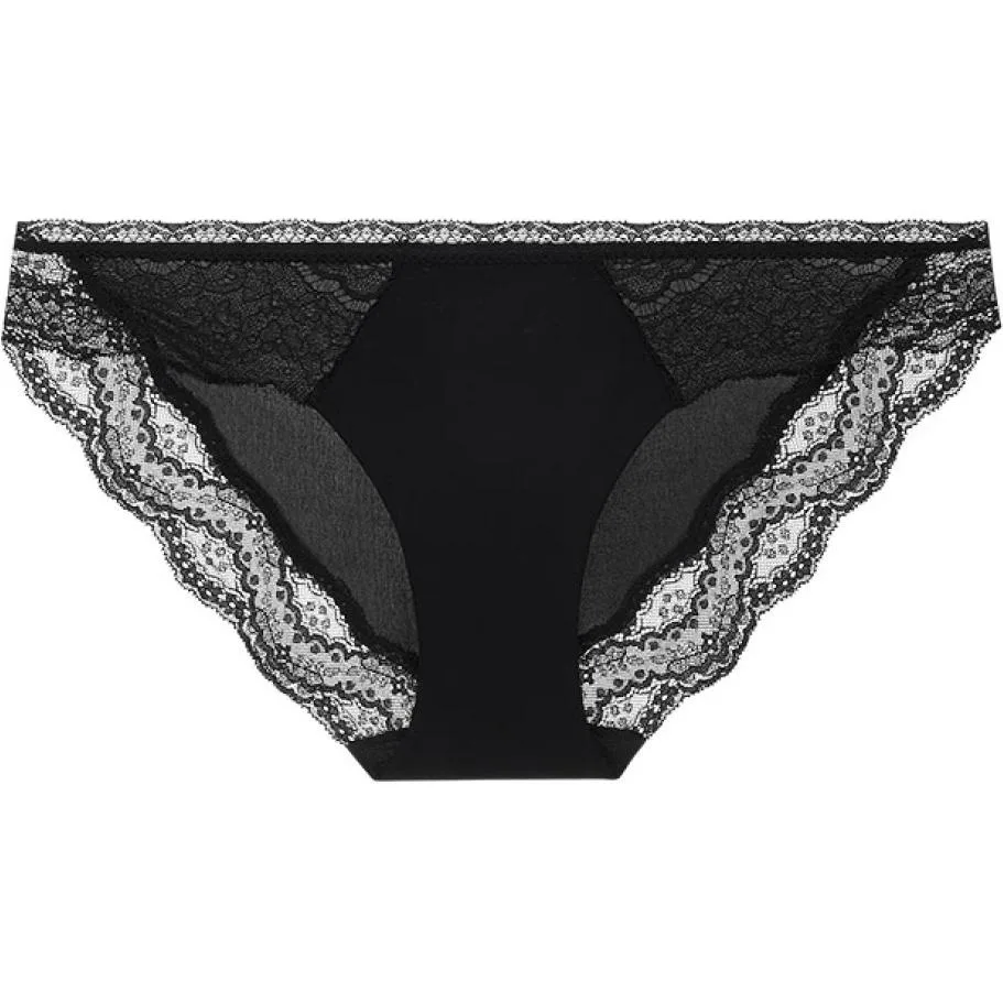 Victoria's Secret Трусики DREAM ANGELS женские, 1 шт, цвет обсидиан