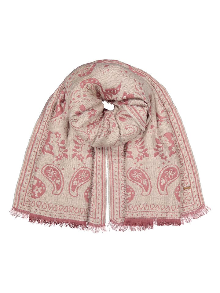 

Шарф Barts, цвет beige/rosa - (l)180 x (b)70 cm