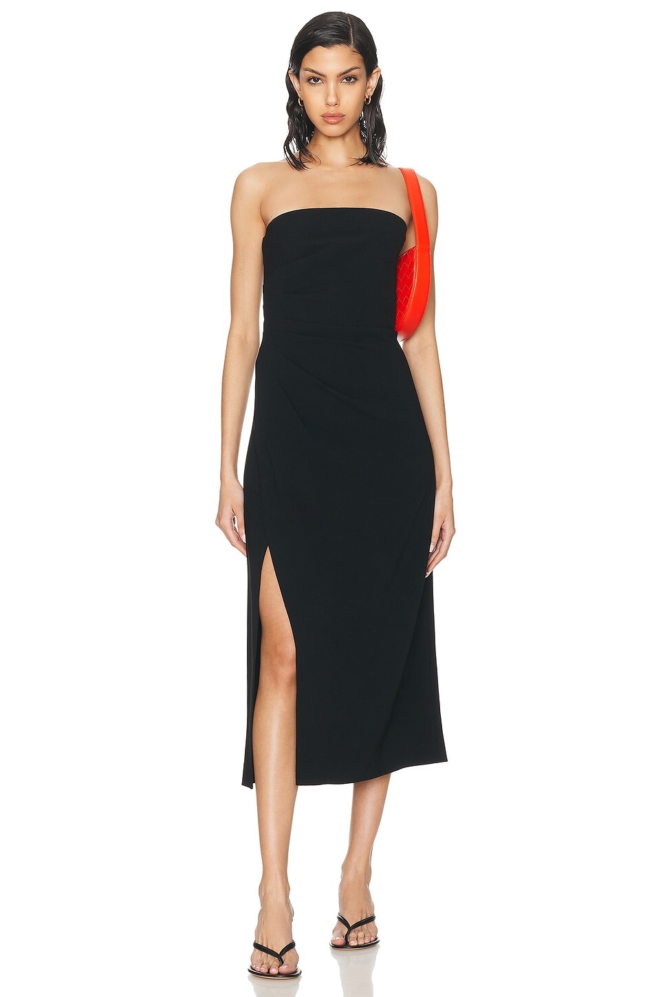 

Платье без бретелек Shira Proenza Schouler, черный