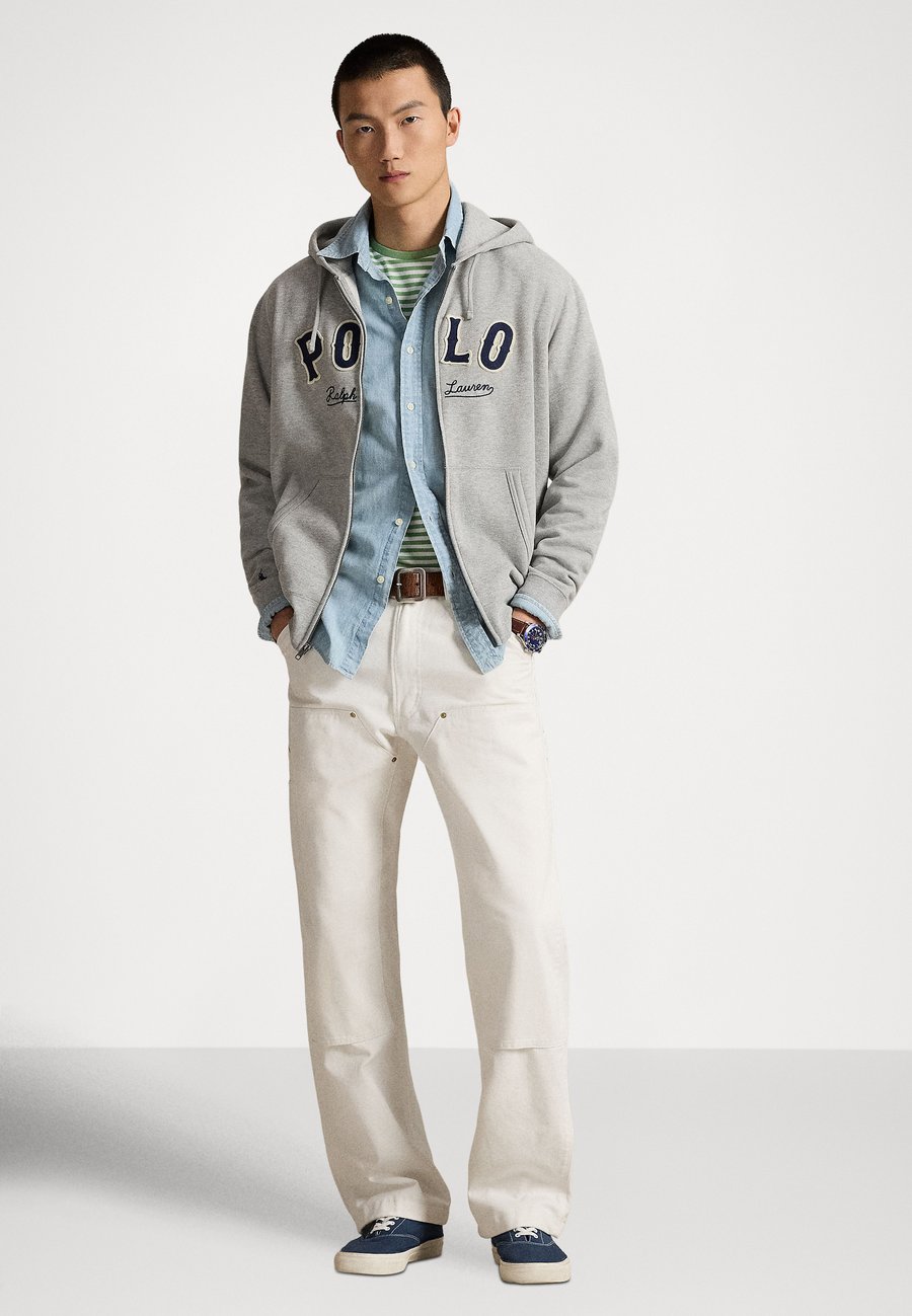 Худи Polo Ralph Lauren THE FLEECE WESTERN-LOGO HOODIE, Andover Heather/Grey — фото 2