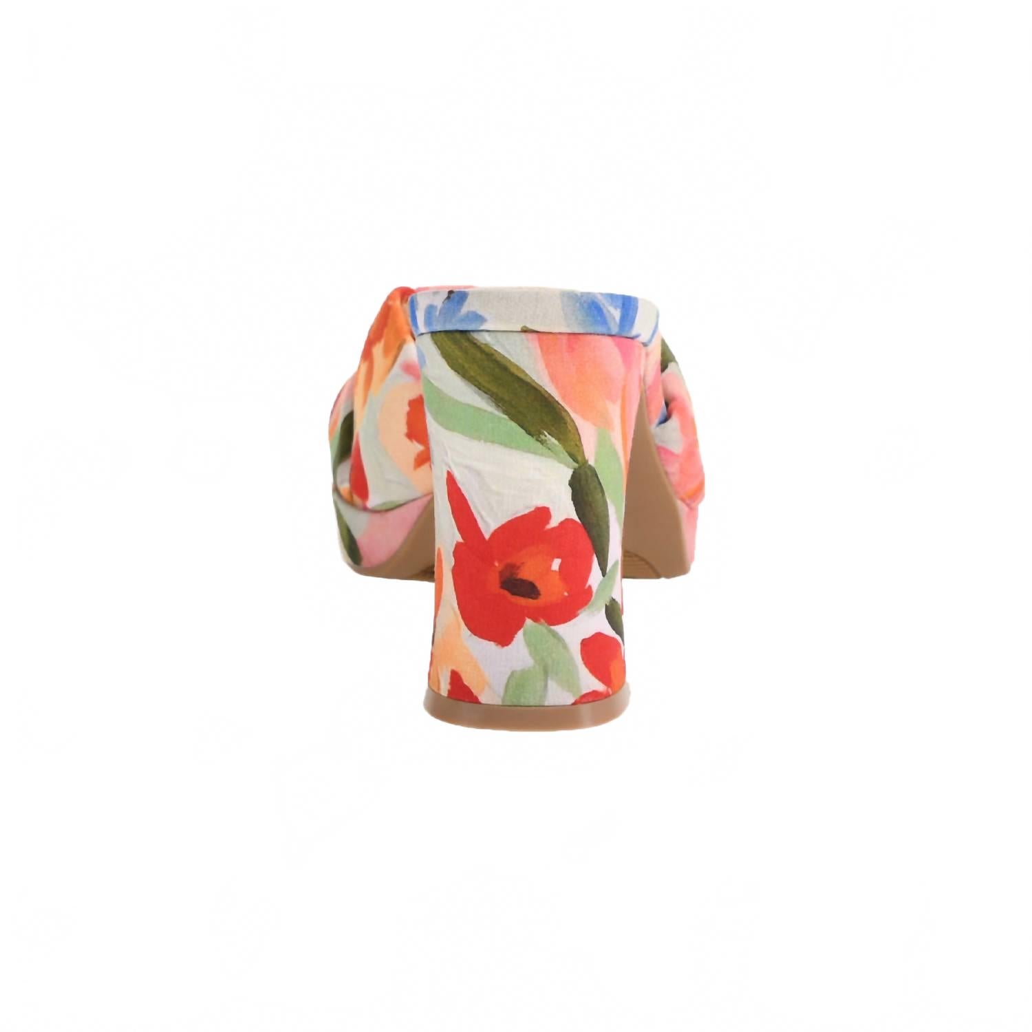Женские платформенные мюли Gwinn красно-разноцветные CHINESE LAUNDRY — фото 4