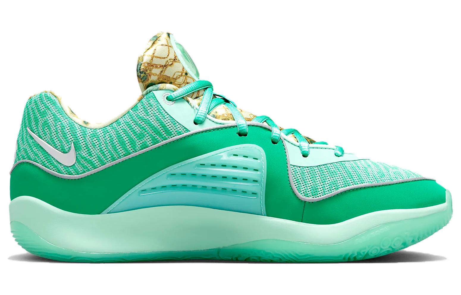 Кроссовки Kd 16 'Mint Foam Stadium Green' Nike, бело-зеленые — фото 2