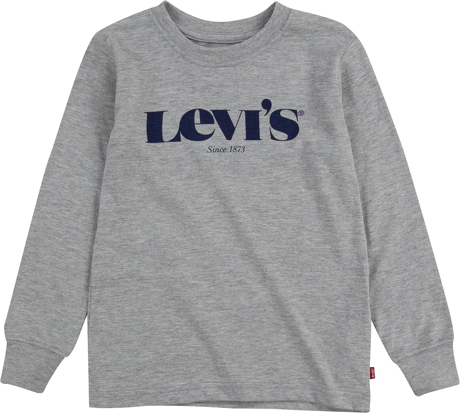 

Футболка Levi'S Long Sleeve Graphic Tee, цвет Grey Heather