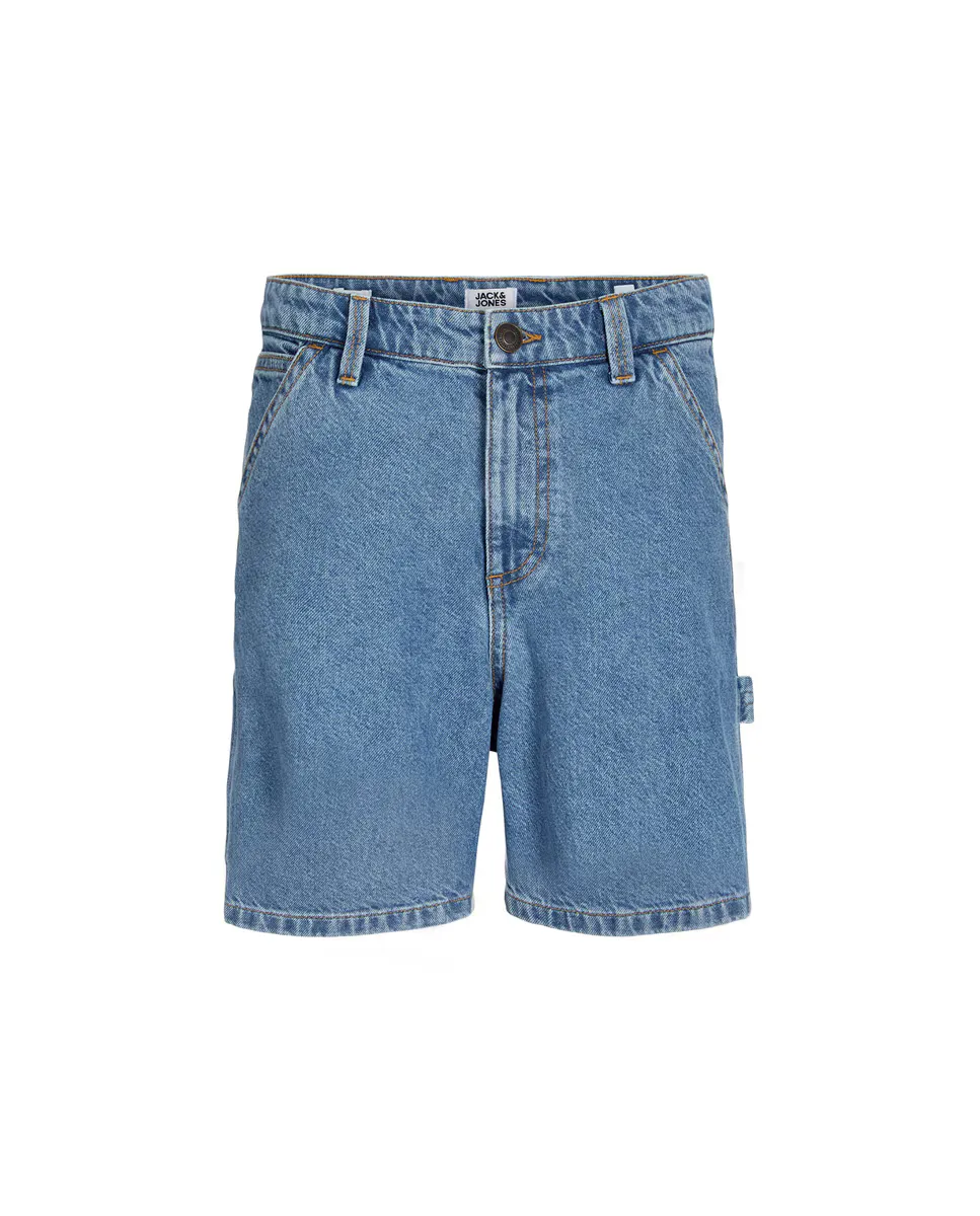 

Джинсовые шорты для мальчиков свободного кроя Jack & Jones, синий индиго