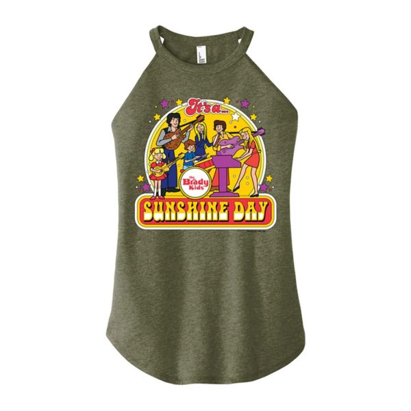 

Майка с высоким воротом от Brady Bung Sunshine Day для юниоров Licensed Character, зеленый