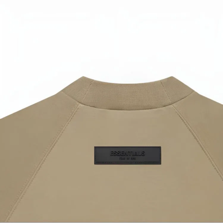 Толстовка SS22 для детей Fear Of God Essentials, хаки коричневый — фото 4