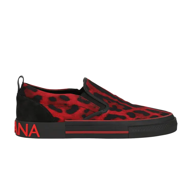 

Кроссовки Dolce & Gabbana Slip-On, черный